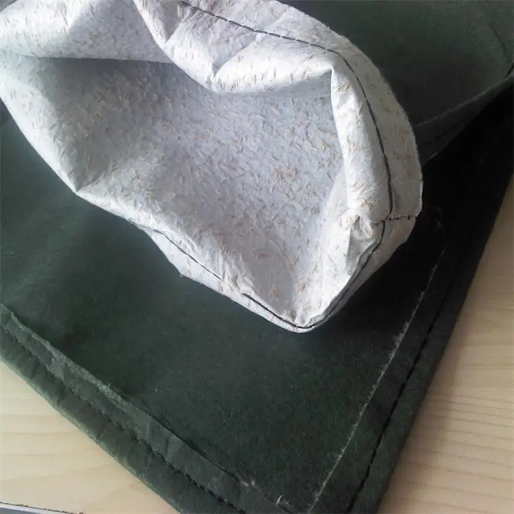 
Geotextiles geo textile bag slope protection used polyester geotextile green sand bag 