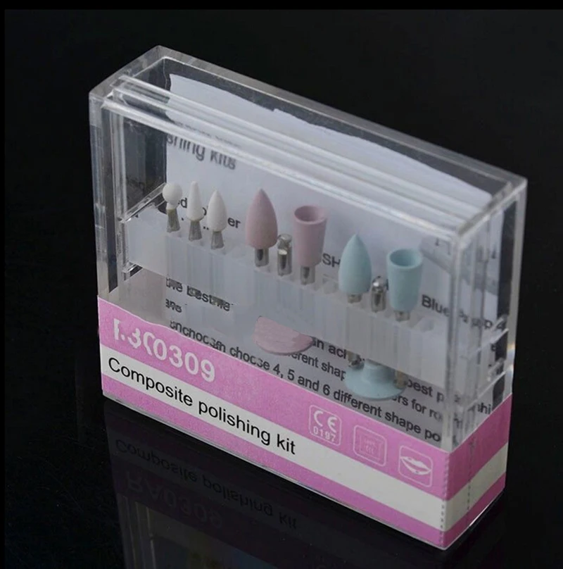 Полировка зубов RA 0309, набор для полировки композитных материалов, стоматологический наконечник для низкой скорости