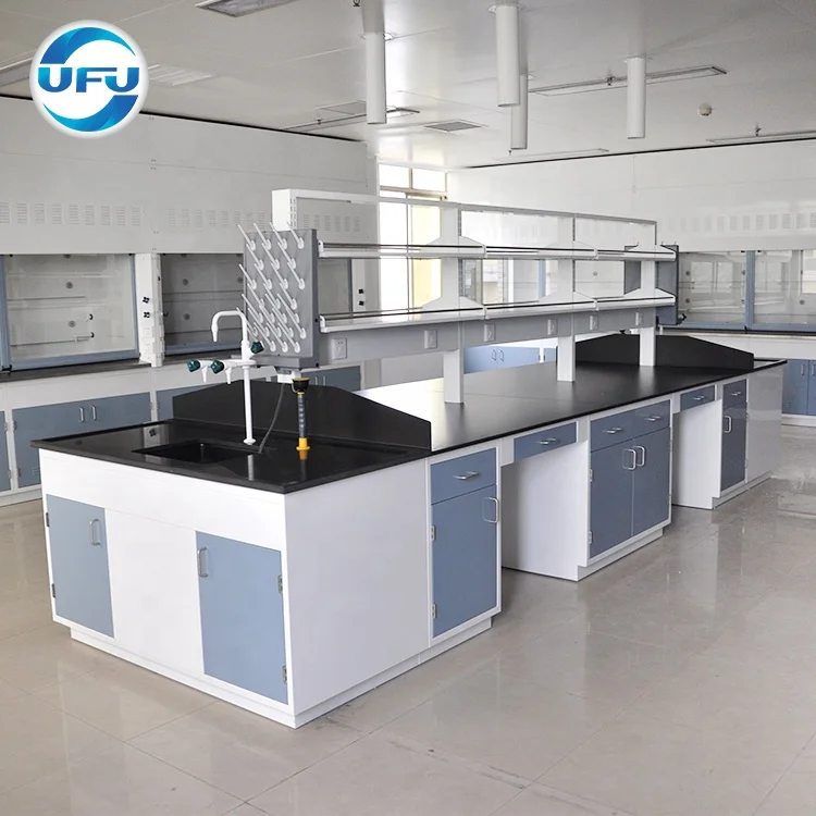 Laboratory Furniture  Island Bench/School Lab Furniture