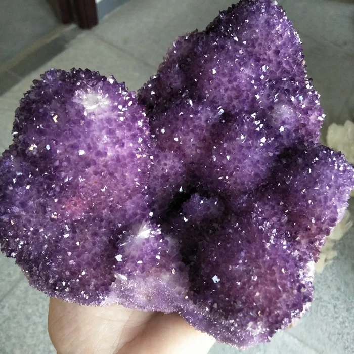 Wholesale Natural High Quality Raw Beautiful Purple Quartz Crystal Amethyst Geode Cluster