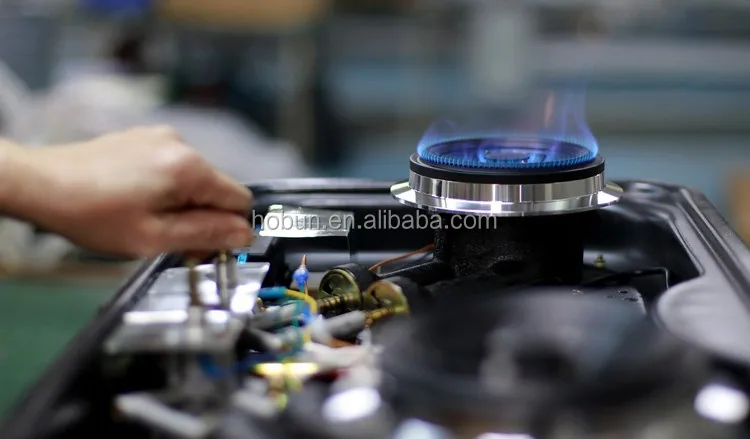 Энергосберегающий встроенный газовая плита из нержавеющей стали