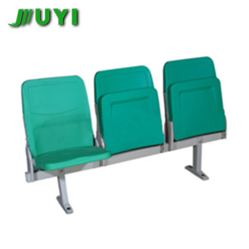 JUYI BLM-6200 China Yellow Outdoor Furniture Plastic Outdoor Chair Armchair Outdoor Furniture Movabl Stadium Seat