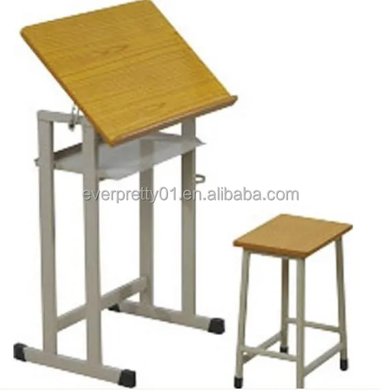 New Modern Design School Design Drafting Folding Table for Drawing