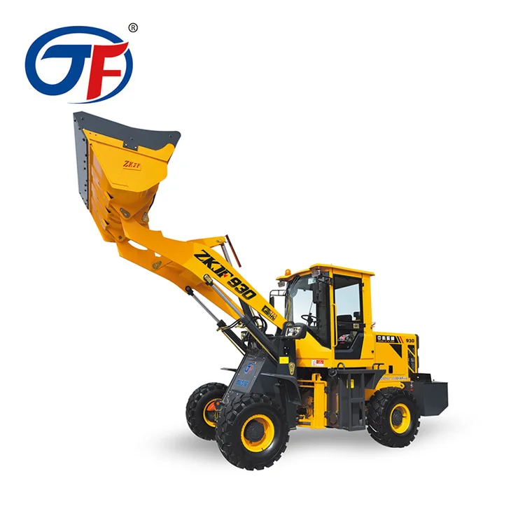 2 Ton FRONT WHEEL LOADER MODEL ZKJF930 WHEEL Medium Wheel Side Reducer Driving Axle Articulated Chassis YUNNEI Engine 1000 Mm