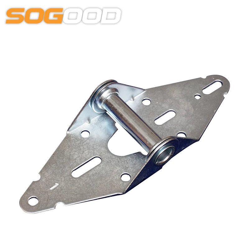 Custom commercial sectional vertical glass garage door hardware