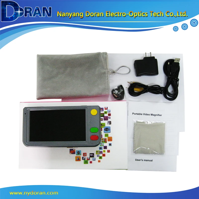 UM005A Portable 5 Inch Electronic Magnifier for Low Vision Reading Aids