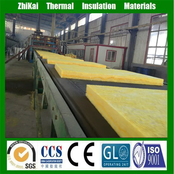 
50mm heat resisteance acoustic fiber glass wool blanket 