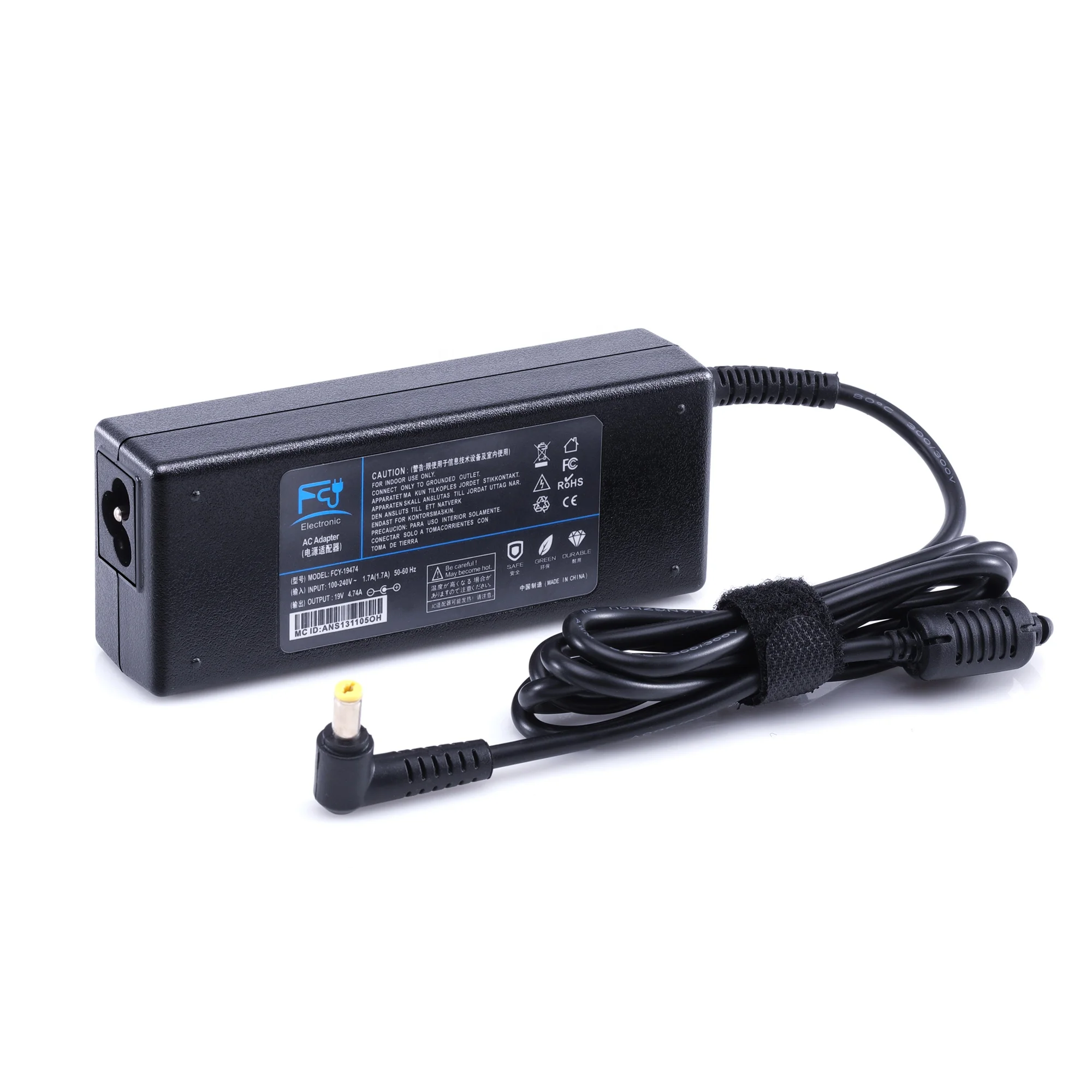 High Quality Laptop ac Adapter Factory 19V 4.74A Universal Laptop Charger Bulk