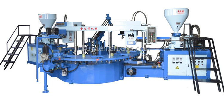 
Two Colors PVC/TPR Shoe Sole Making Machine 