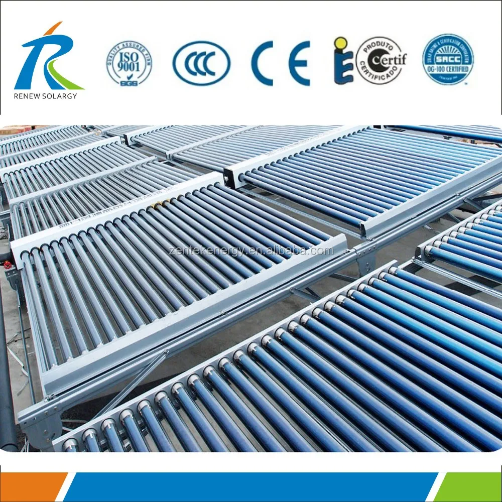 High Quality and Best Sale Heat Pipe Solar Collector for Pressurized Hot Water System