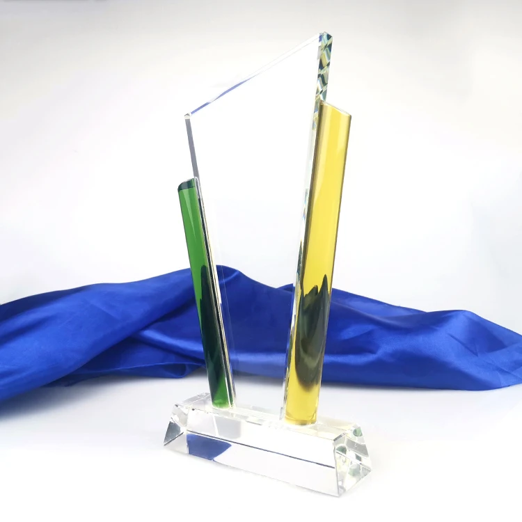 
3d laser block Crystal Trophy / Award / Plaque FOR ENGRAVING 