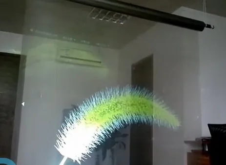 FLYIN витрина магазина самоклеящаяся голограмма задний проектор пленка рамка