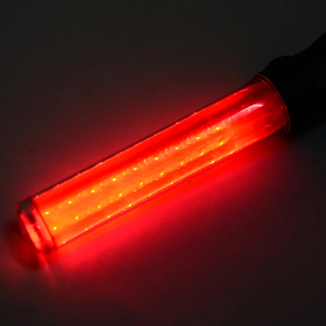 Magnetic Led Traffic Wands Battery Control Baton 10\