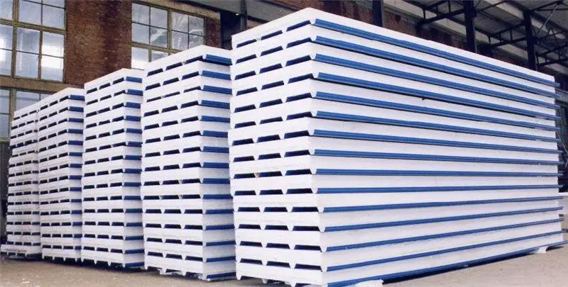 polyurethanes machine discontinuous pu eps cement sandwich panel production line