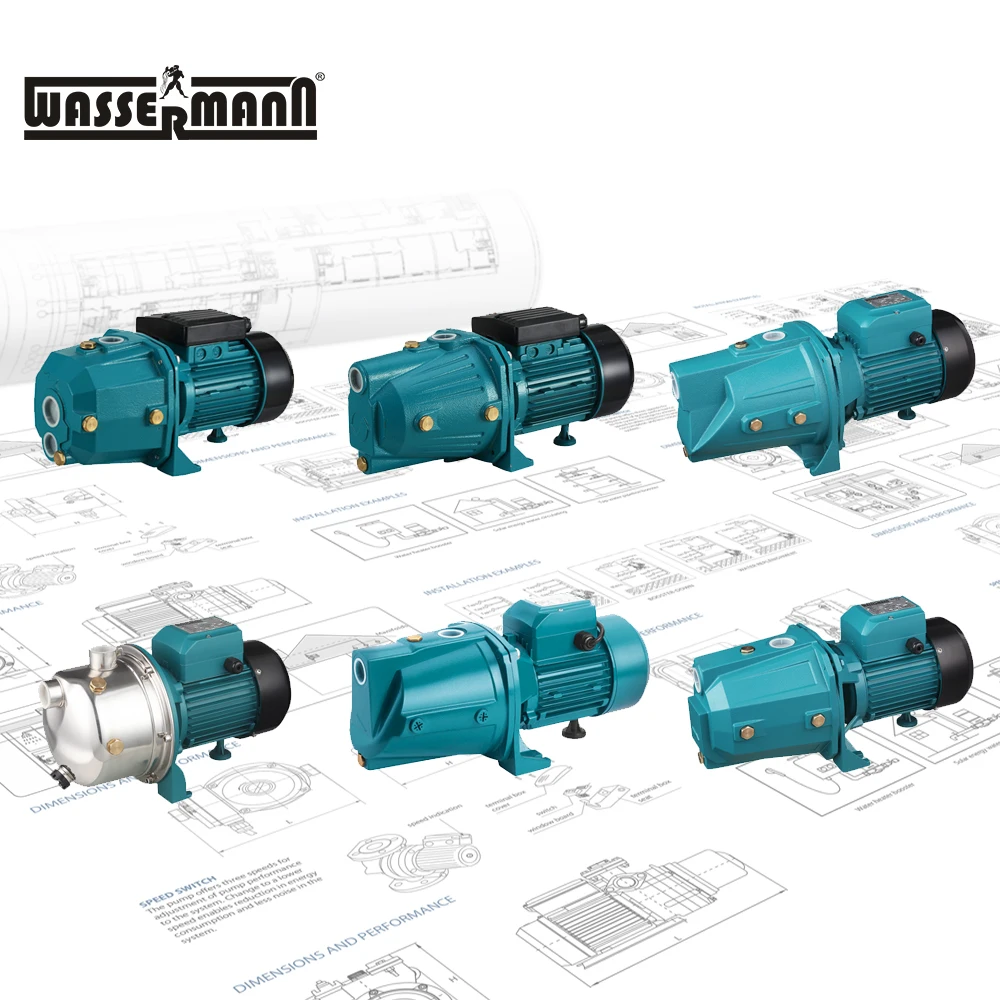 Energy Saving self priming centrifugal jet water pump