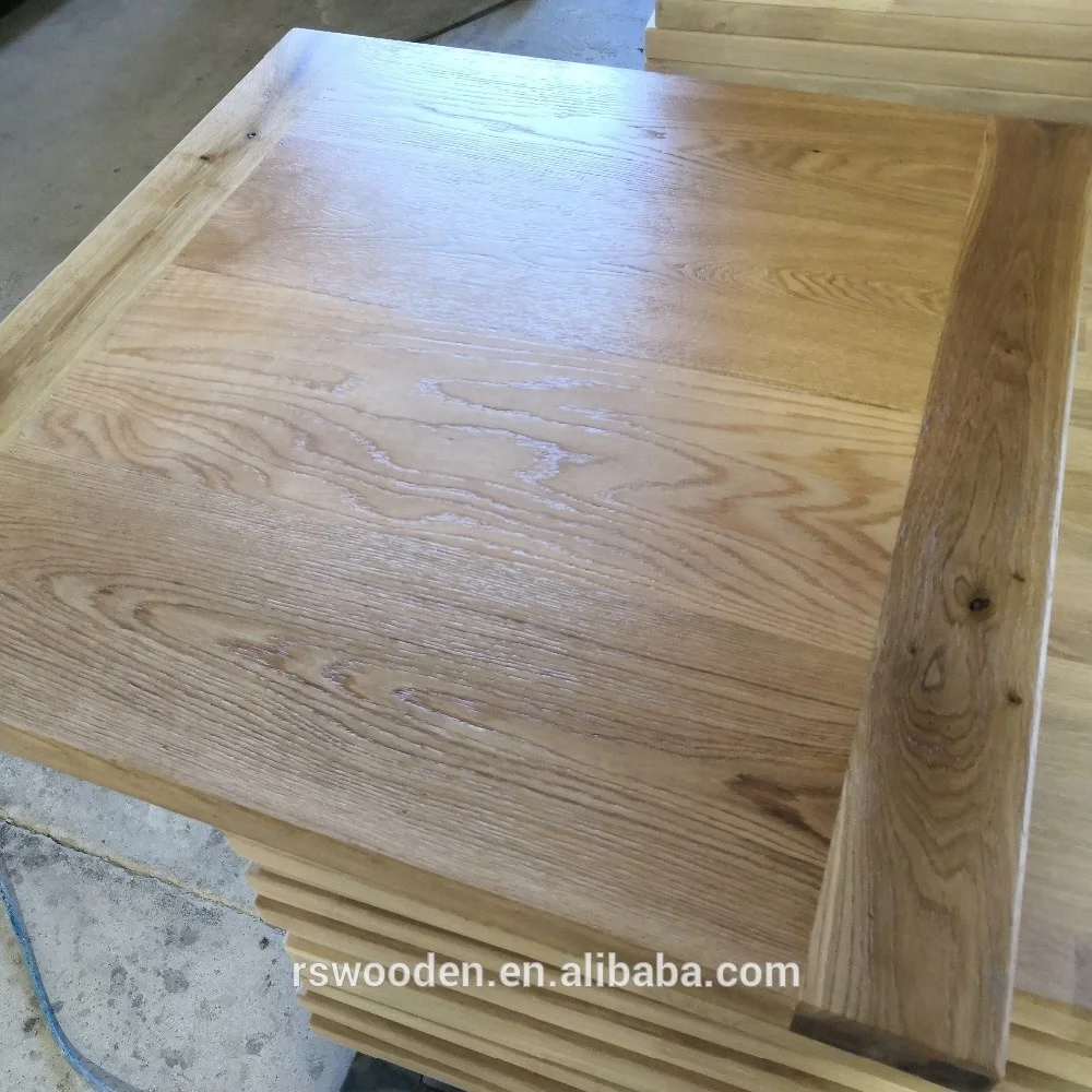 
antique oak veneer table top/commercial grade restaurant table top 