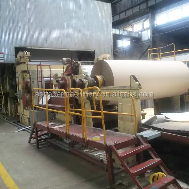 new technology machine price of kraft paper making machinery from rice straw