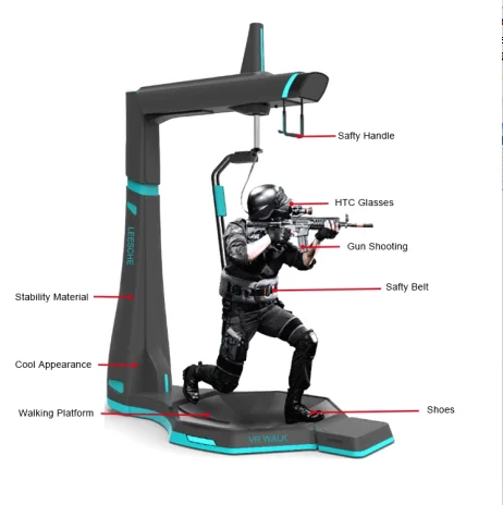 Популярный игровой автомат виртуальной реальности для внутреннего скайдайвинга 9D Vr В Китае