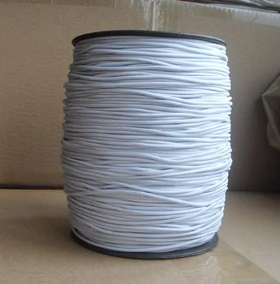 2mm round nylon braided elastic cord wholesale
