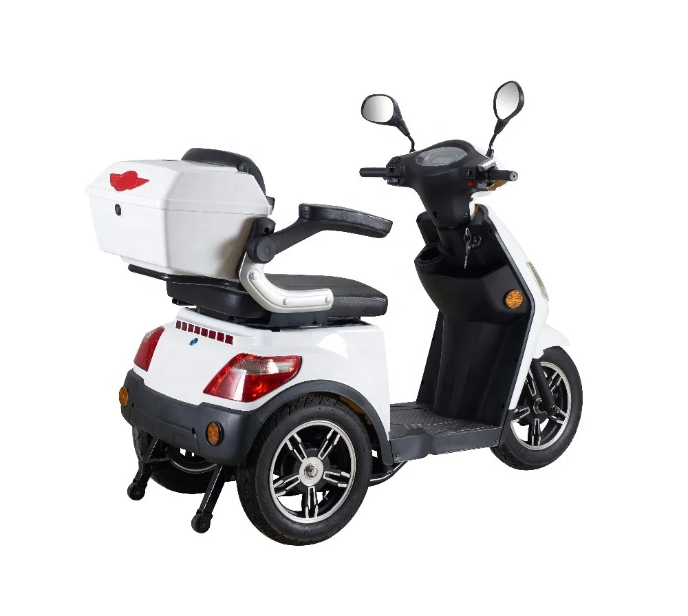 
EEC approved 3 wheel electric tricycle mobility scooter 24V 500W for elderly and adult disabled 