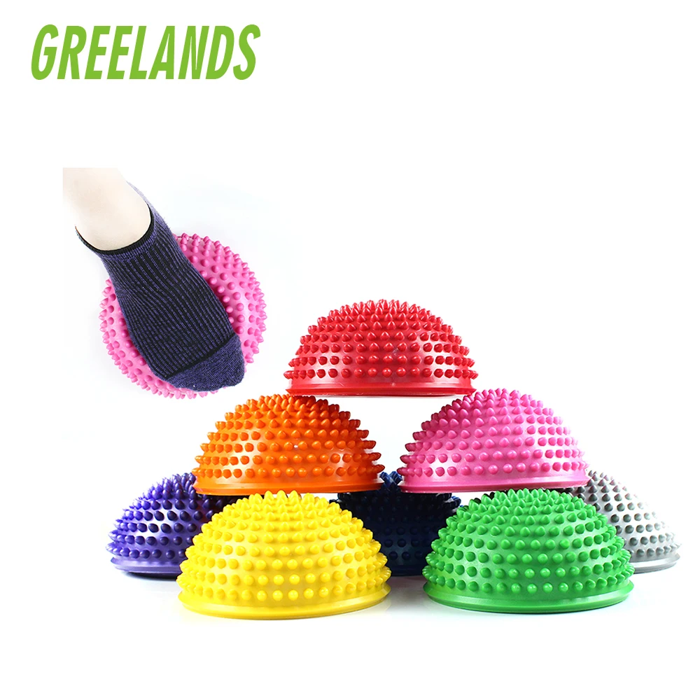 Wholesale Physical Therapy Dome Balance Ball Toy for Kids and Adults Chinese Massage Therapy Ball Set