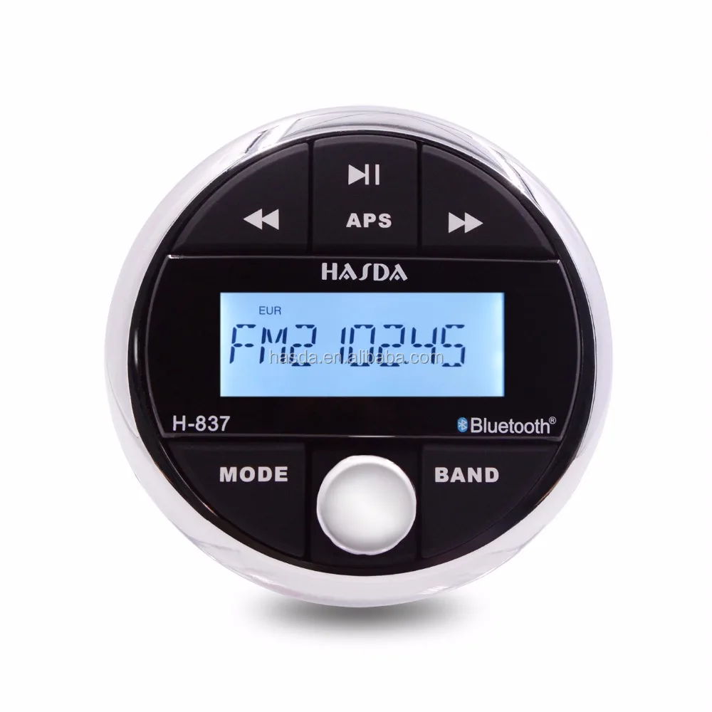Highly competitive marine mp3 player stereo Radio Blue-tooth Ip66 for ATV UTV Boat Yacht