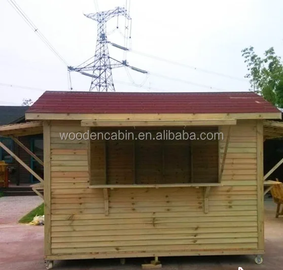 Popular prefab wooden summer house