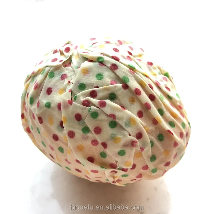 7 дней производства, одобренная LFGB ткань для пчелиного воска в горошек, пищевая пленка