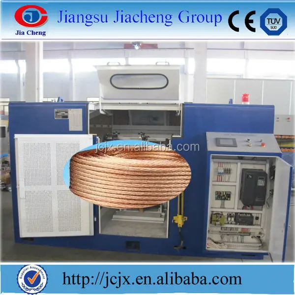 JIACHENG JCJX-650P Microphone Cable Wire Making Equipment Twist Bunching Machine or Stranding Machine