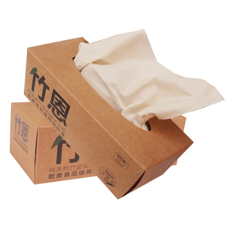 Фабричная оптовая продажа переработанная чистая целлюлоза 1-3ply Мягкая коробка бумажная ткань для лица