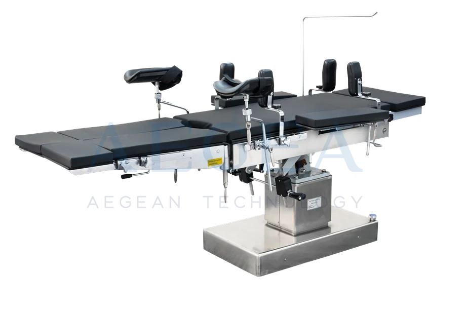 AG-OT015 Surgery radiolucent hydraulic surgical theatre hospital ot room mobile operating table price