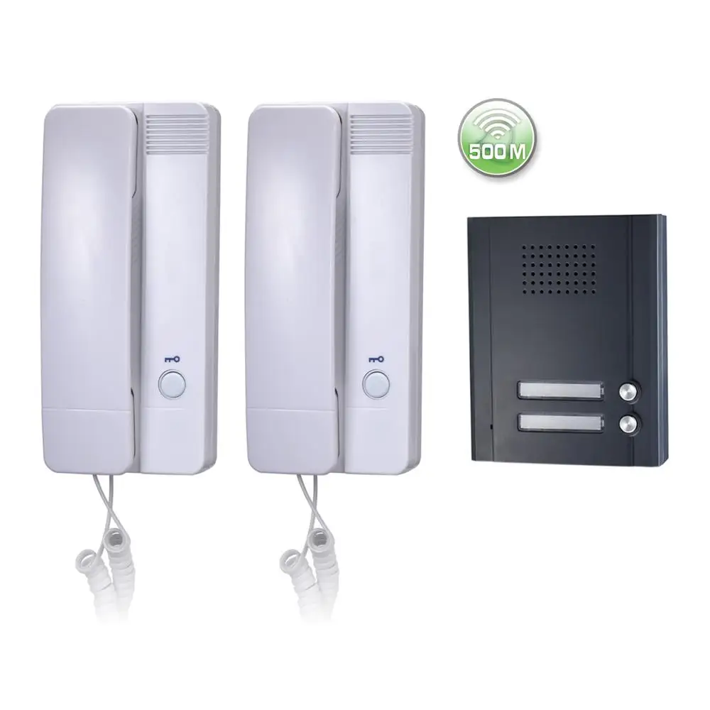 
Wireless Multi Apartment Long Range Quhwa Video Intercom Doorbell 