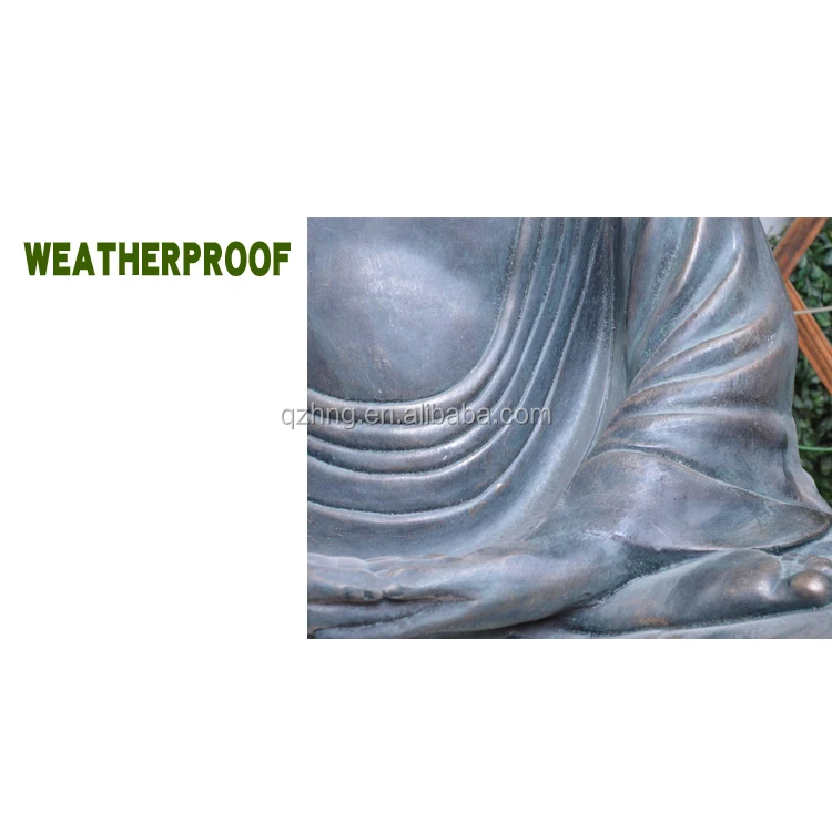 Hot Sale GRC Stone Sitting Chinese Buddha Statue