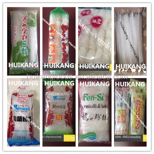 bag packing certificated longkou vermicelli