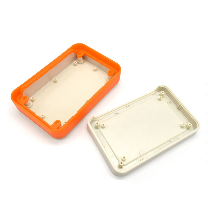 splitted plastic handheld enclosure abs instrumentation box case pcb cable