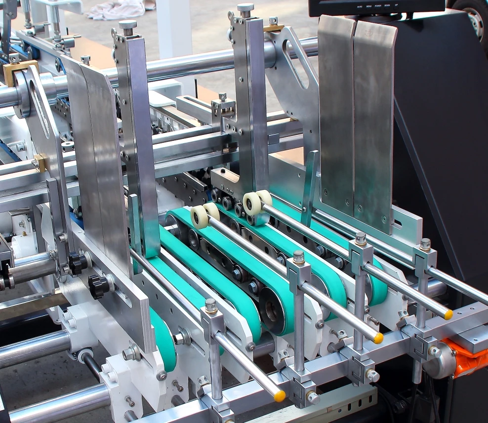 GK-650GS Automatic Four Six Corner Carton Folder Gluer with Best Quality