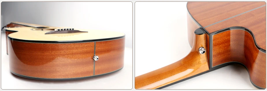 40 inch acoustic guitar high gloss Deviser L-720A-N high quality guitar wholesale factory