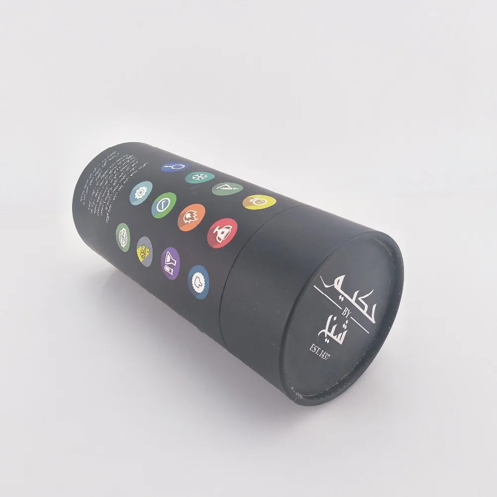 3 шт., картонная телескопическая трубка из крафт-бумаги