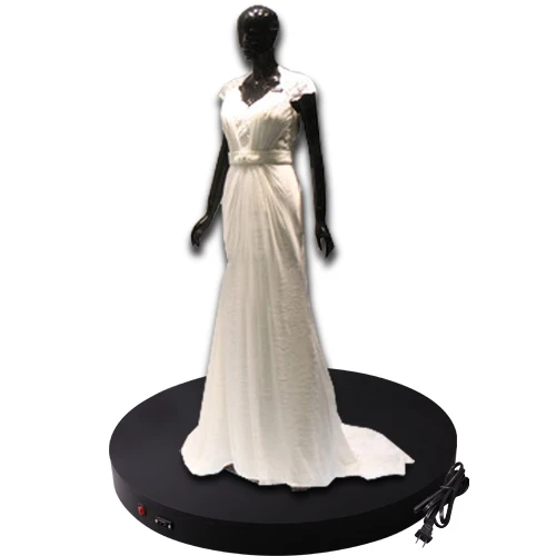 3D scanning turntable for elegant wedding dress