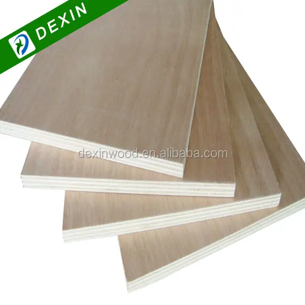 MR, E2, E1 or E0 Glue White Cedar Commercial Plywood