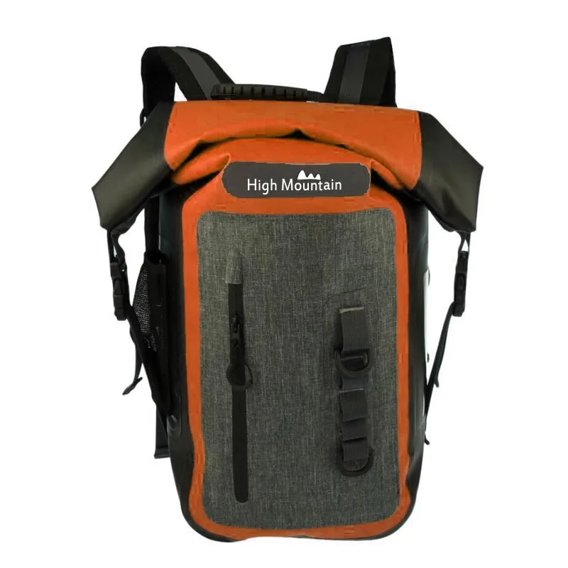 Индивидуальный рюкзак из поливинилхлорида с застежкой в рулоне, 100% Водонепроницаемый Сухой Рюкзак для занятий спортом на открытом воздухе