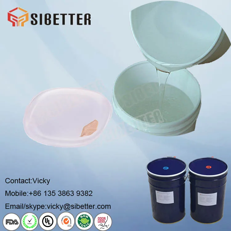 Factory Price of Liquid Silicone Gel for Make-up Silisponge Making