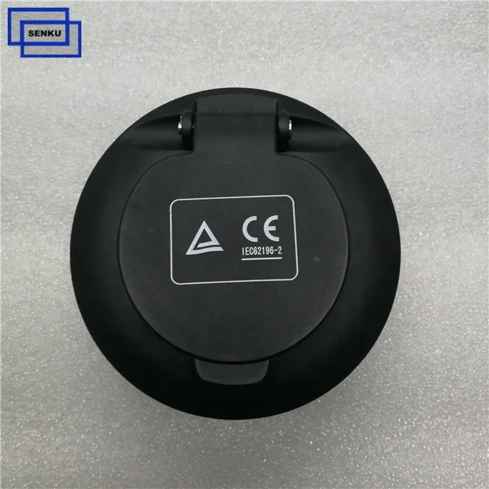 
 Зарядная станция с двумя разъемами 22 кВт типа 2 для электромобилей  