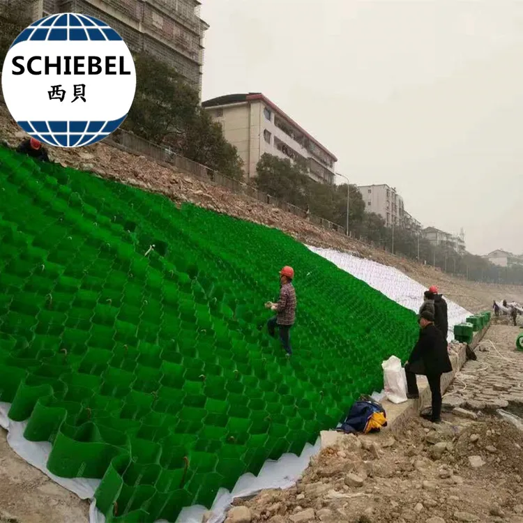 Factory price HDPE geocell plastic paver grid