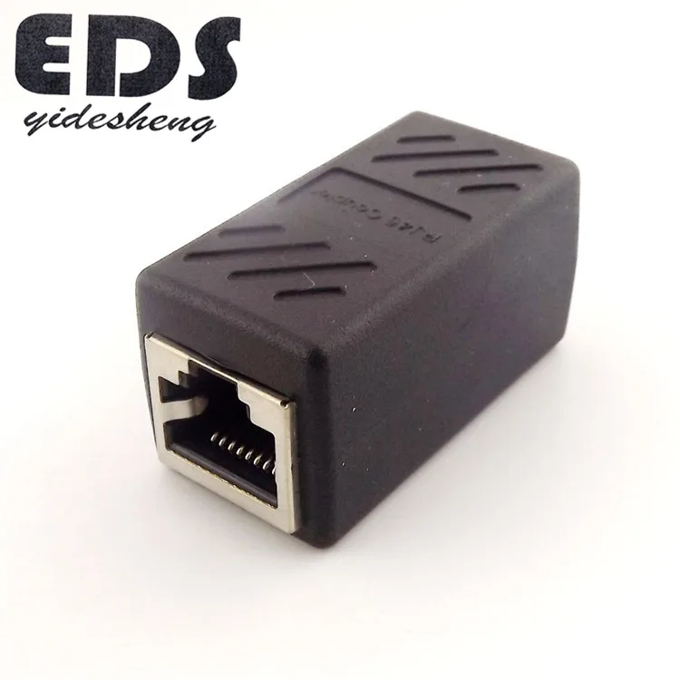 
Wholesale hot sale RJ-45 female to female network LAN coupler expander connector adapter 