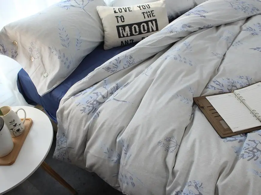 100% Cotton Hot Selling Cheap Bedding Set inc Duvet sets & bedsheet& pillowcases
