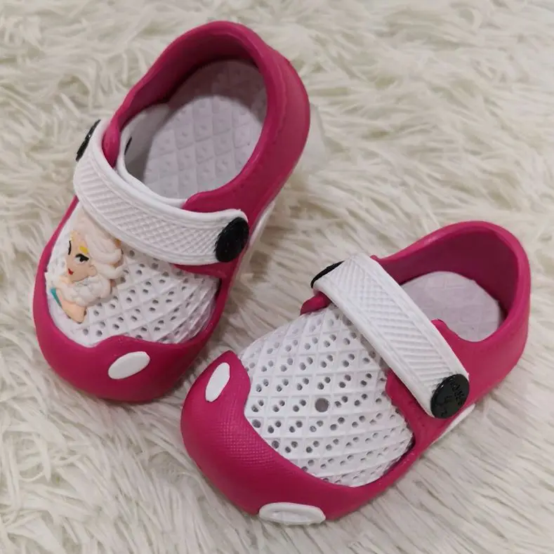 Оптовая продажа, Симпатичные китайские сабо EVA для девочек, детские сабо из пенопласта, красочные садовые сабо для детей, обувь, сандалии, размер 24-29 #