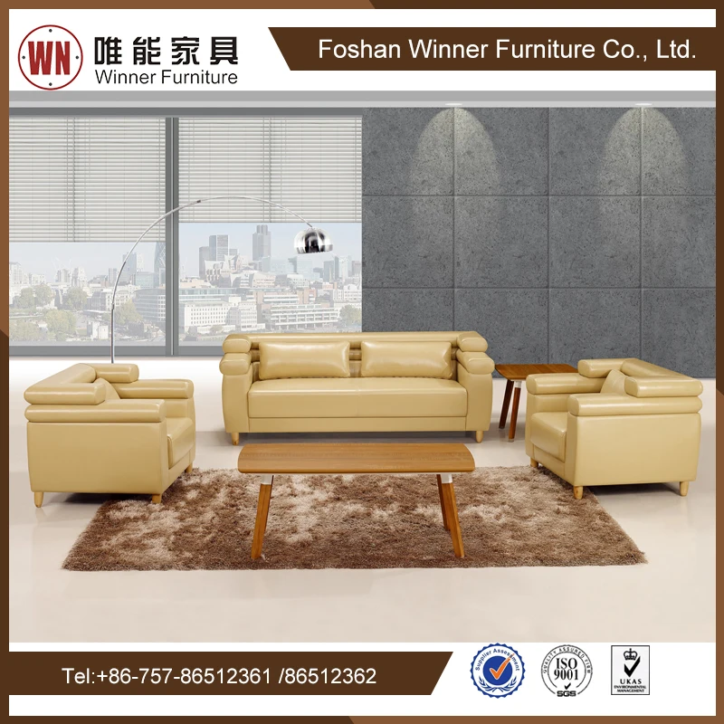 Chinese prices new model sofa waiting room office sofa W8922 office furniture sofa set