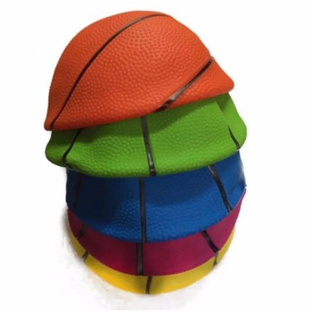 Wholesale mini basketball PVC material kids elastic sports toy ball outdoor