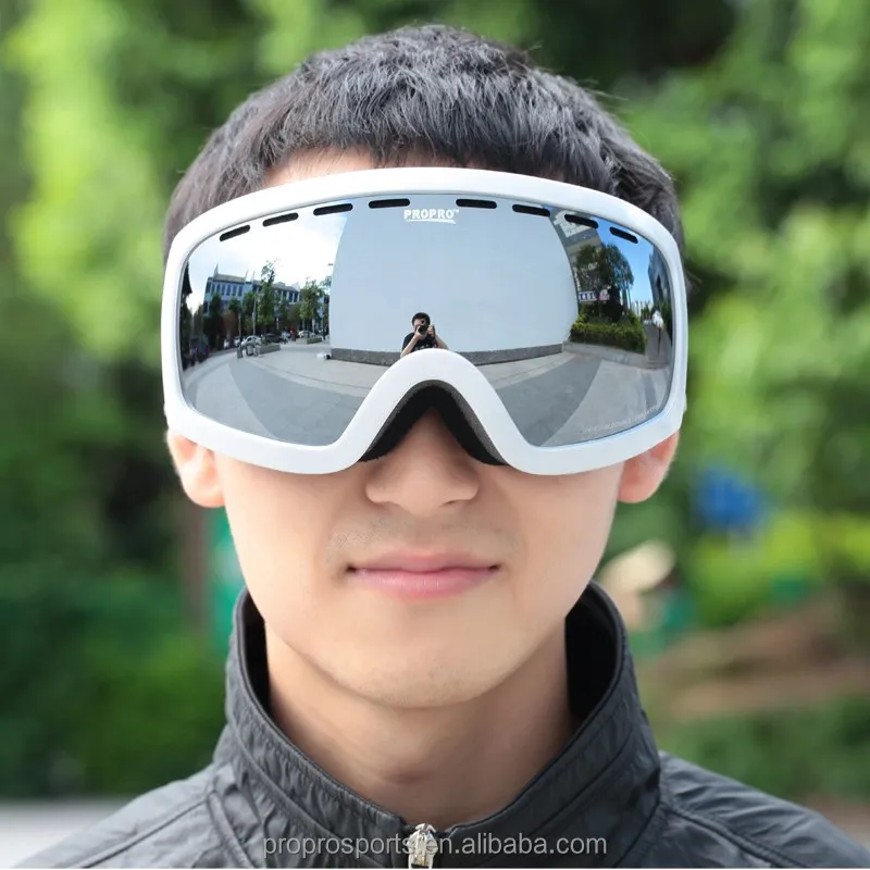Wholesale propro snow goggles anti fog dual lenses ski goggles adult sports goggles